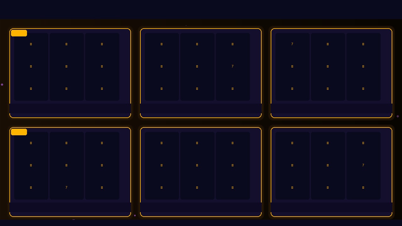 شبكة عرض العاب السلوتس المميزة مع رموز البوكر وال jackpot